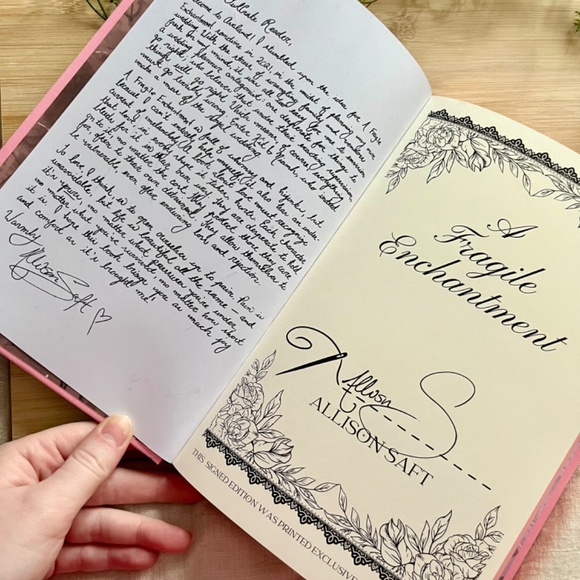 A Fragile Enchantment book Owlcrate - Picture 9 of 12